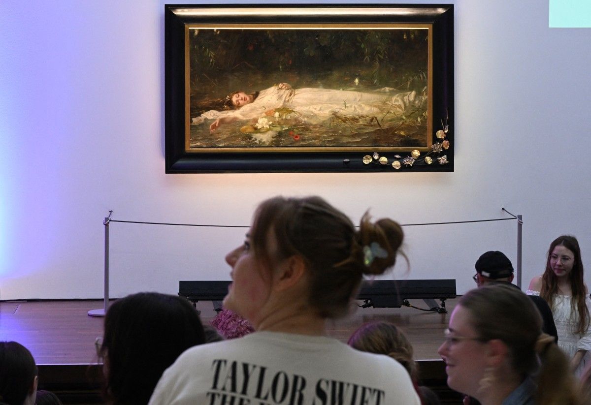 Ready for it? Swifties swarm German museum to see Ophelia painting