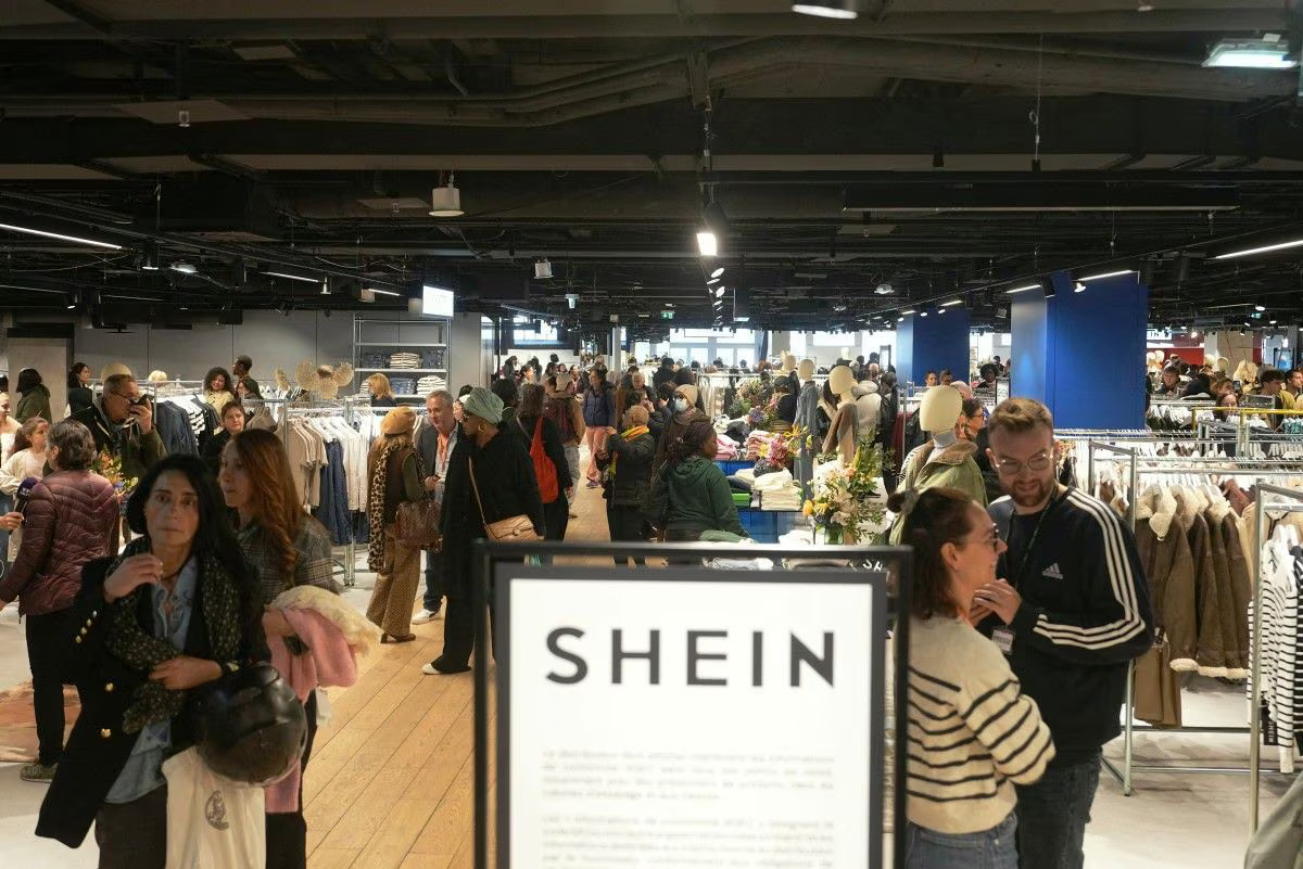 Shein opens first store in Paris as France moves to suspend website